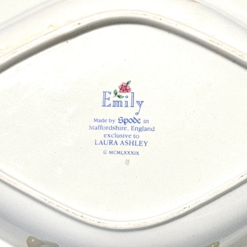 Spode England Vintage Laura‎ Ashley 